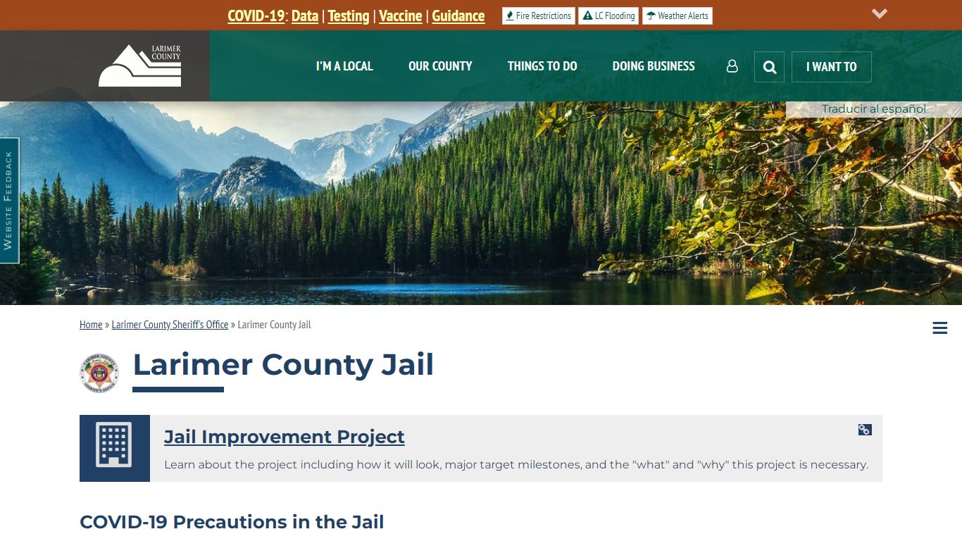 Larimer County Jail | Larimer County